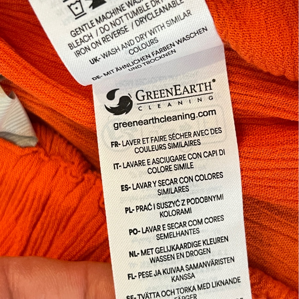 Boden Women's Wide Leg Pants - Vibrant Orange - Picture 12 of 15